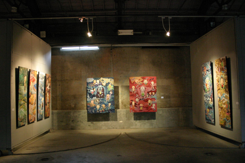 台中20號倉庫藝術特區藝術村2003年至2006年加崙工作室(大開劇團)時期展覽活動其它攝影照片1