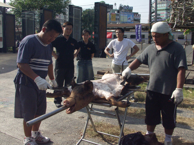 台中20號倉庫藝術特區藝術村2003年至2006年加崙工作室(大開劇團)時期展覽活動第一屆爵士音樂節2003-10-04攝影照片4