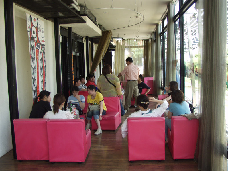台中20號倉庫藝術特區藝術村2003年至2006年加崙工作室(大開劇團)時期白天的咖啡廳景緻攝影照片142