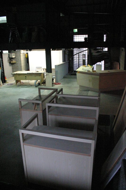 台中20號倉庫藝術特區藝術村2006-2009年橘園經營時期2006年8月至9月裝潢準備期攝影照片3