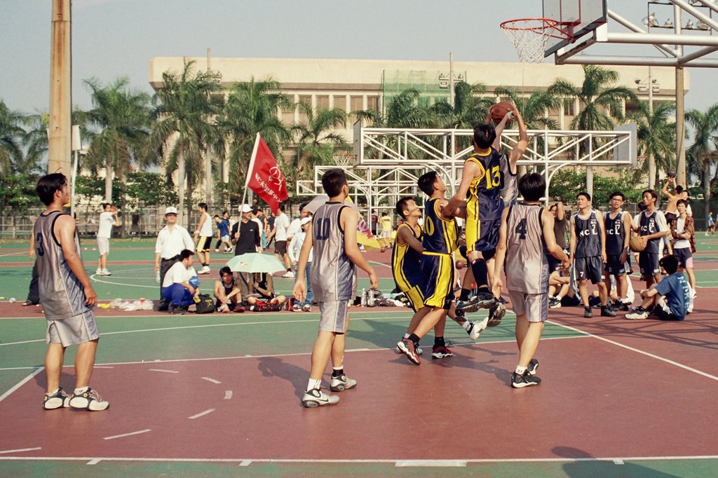 底片影像中興大學籃球比賽攝影照片16