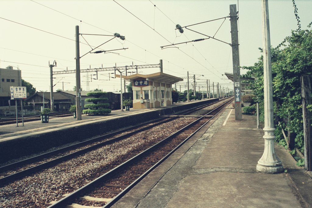 底片影像台中港火車站攝影照片6