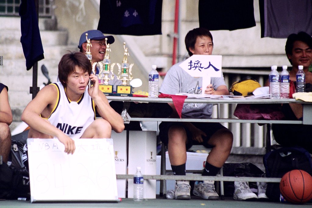 底片影像台中田徑場2000年奇利盃籃球邀請賽攝影照片27