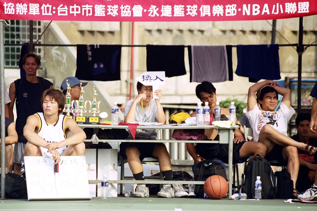 底片影像台中田徑場2000年奇利盃籃球邀請賽攝影照片79