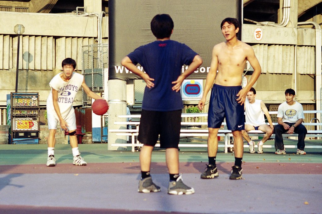 底片影像台中田徑場戶外夏日籃球系列攝影照片88