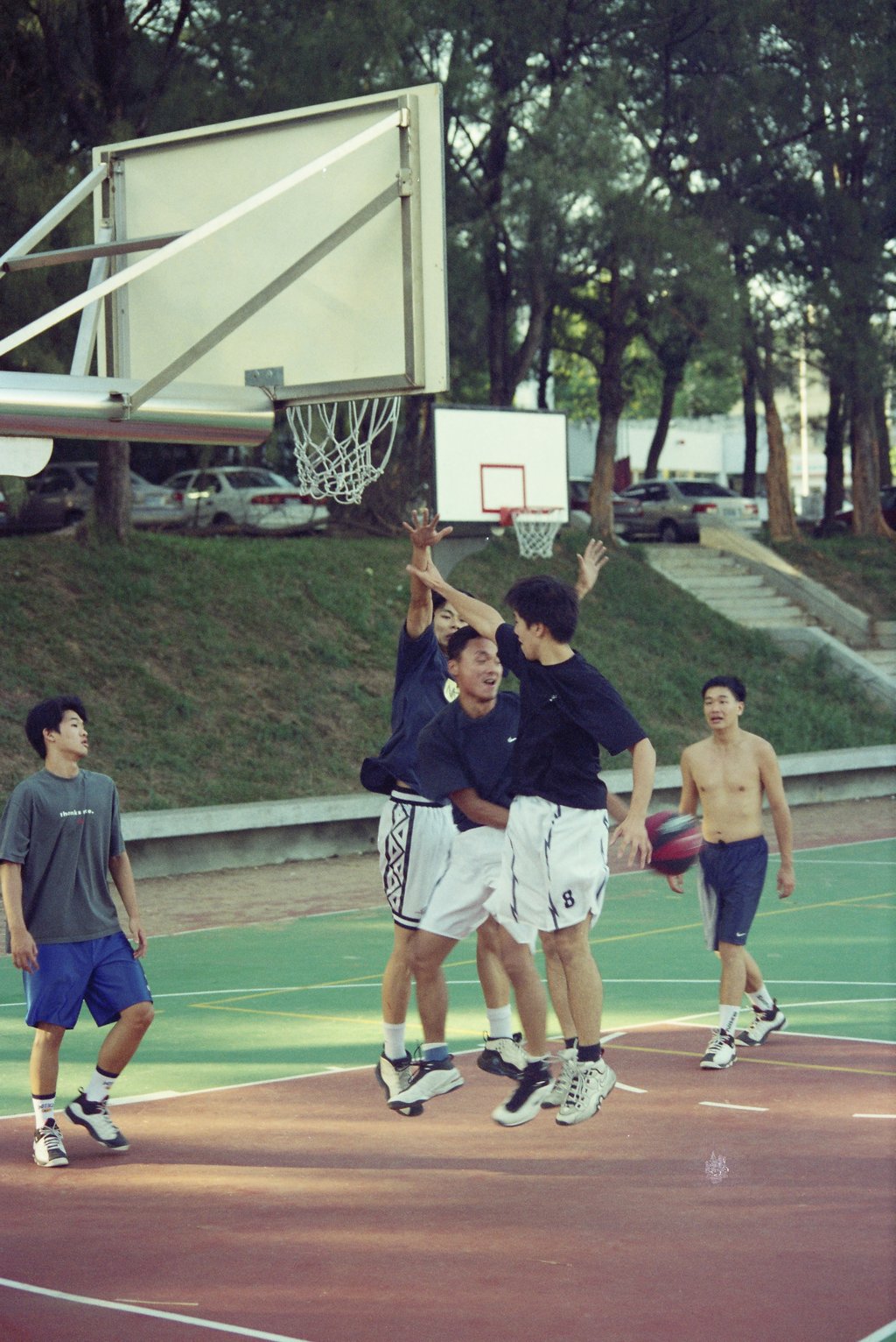 底片影像東海大學籃球場攝影照片15