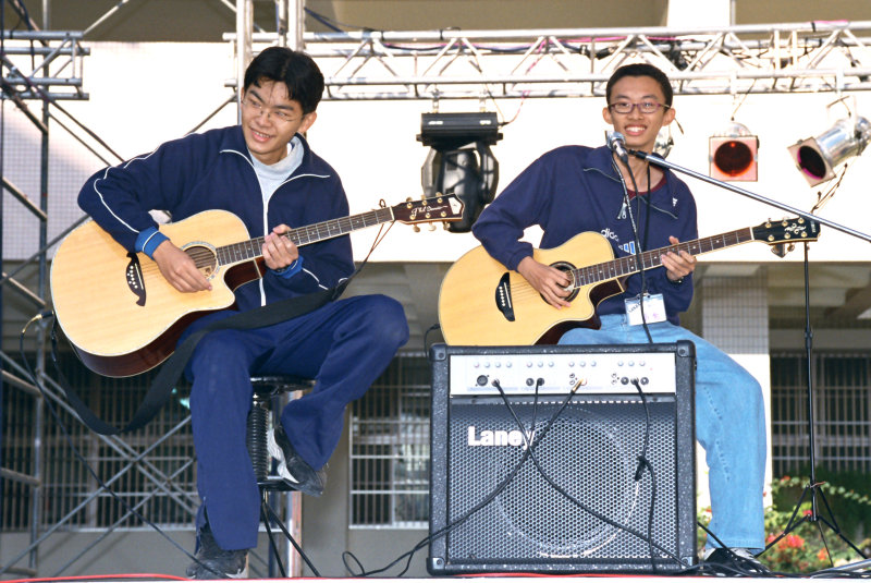 校園博覽會台中二中校慶(1999)吉他社攝影照片1