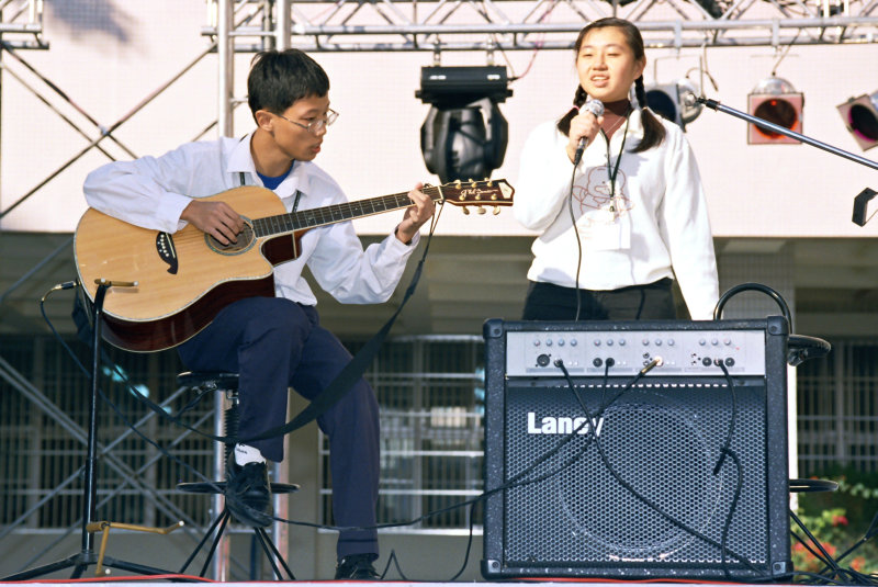 校園博覽會台中二中校慶(1999)吉他社攝影照片4