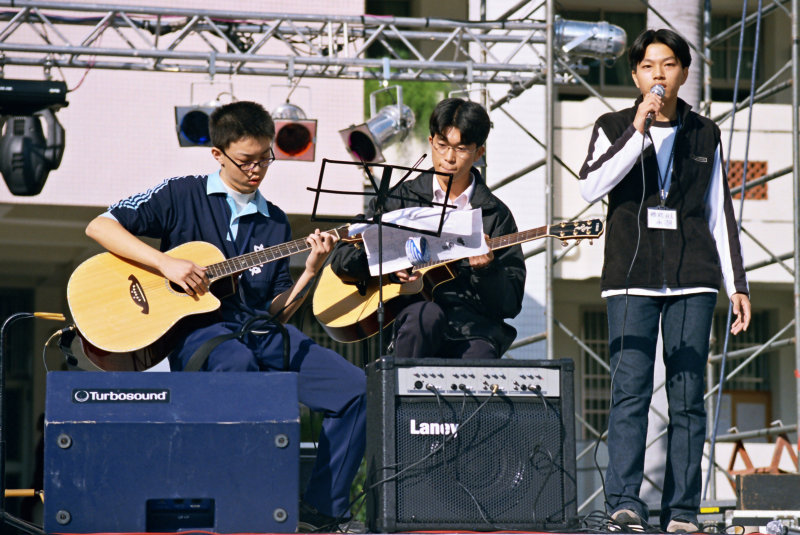 校園博覽會台中二中校慶(1999)吉他社攝影照片7