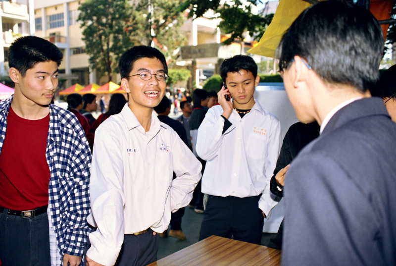 校園博覽會台中二中校慶(1999)政治研究社攝影照片16