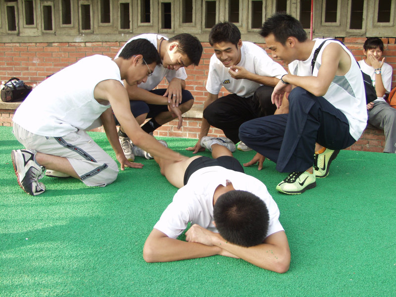 台灣體育運動大學運動攝影大豐裝訂田徑隊訓練20030525攝影照片15