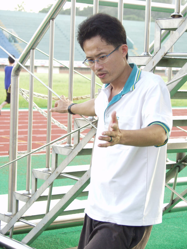 台灣體育運動大學運動攝影大豐裝訂田徑隊訓練20030615攝影照片61