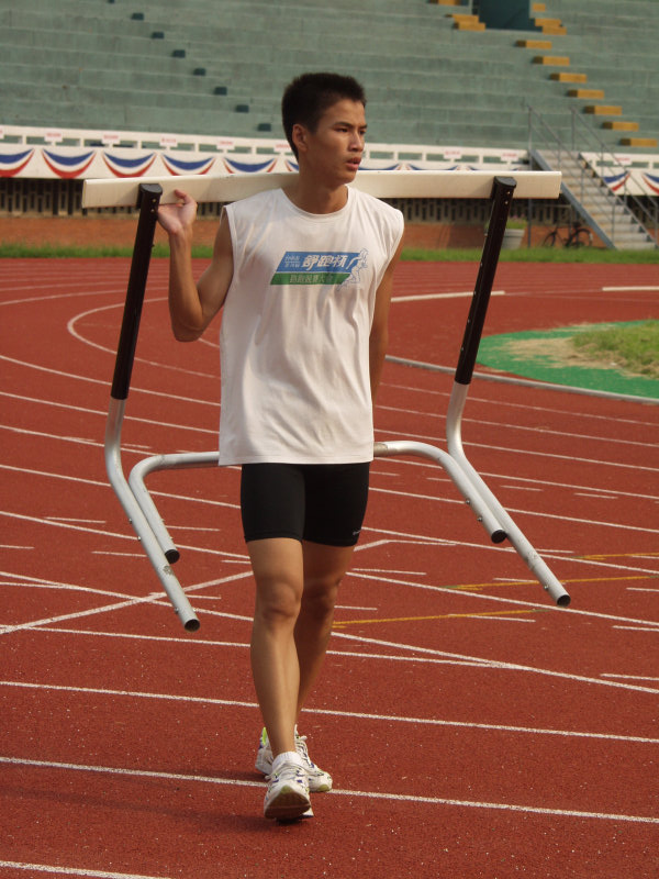 台灣體育運動大學運動攝影大豐裝訂田徑隊訓練20030622攝影照片5