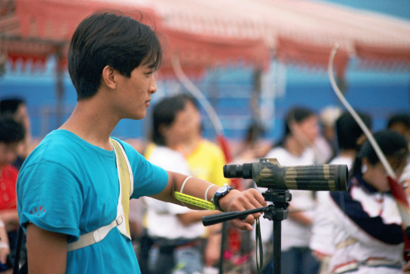 台灣體育運動大學運動攝影射箭競賽(中興大學田徑場)攝影照片6