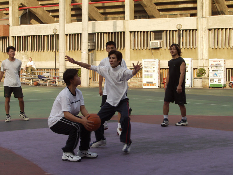 台灣體育運動大學運動攝影籃球場20020212(體育場旁)攝影照片3