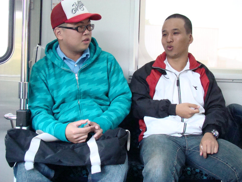 台灣鐵路旅遊攝影700型阿福電車旅客攝影照片6