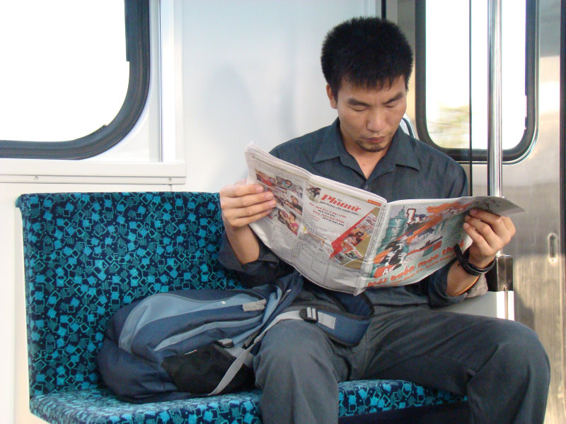 台灣鐵路旅遊攝影700型阿福電車旅客攝影照片42