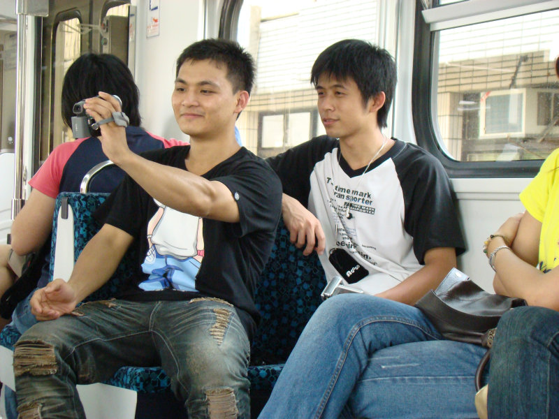 台灣鐵路旅遊攝影700型阿福電車旅客攝影照片53