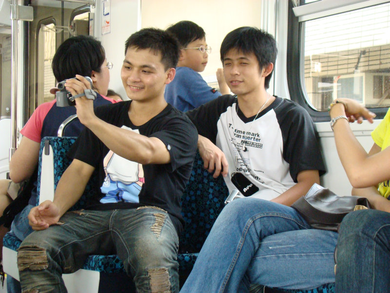 台灣鐵路旅遊攝影700型阿福電車旅客攝影照片54