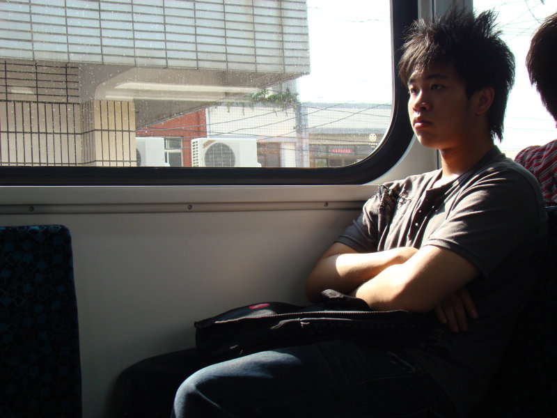 台灣鐵路旅遊攝影700型阿福電車旅客攝影照片55