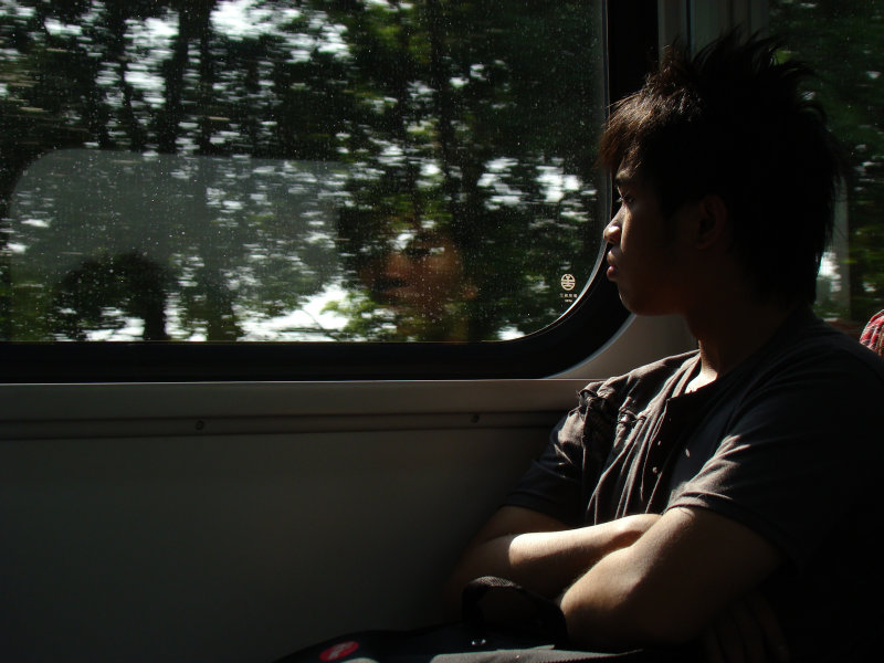 台灣鐵路旅遊攝影700型阿福電車旅客攝影照片57