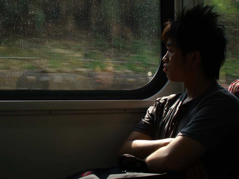 台灣鐵路旅遊攝影700型阿福電車旅客攝影照片58