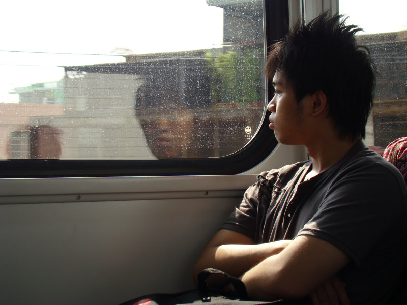 台灣鐵路旅遊攝影700型阿福電車旅客攝影照片59