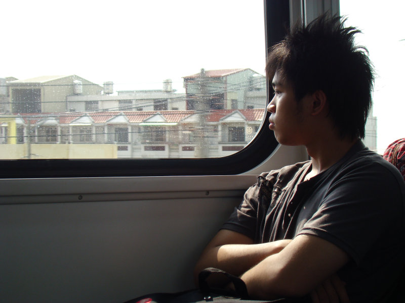 台灣鐵路旅遊攝影700型阿福電車旅客攝影照片61