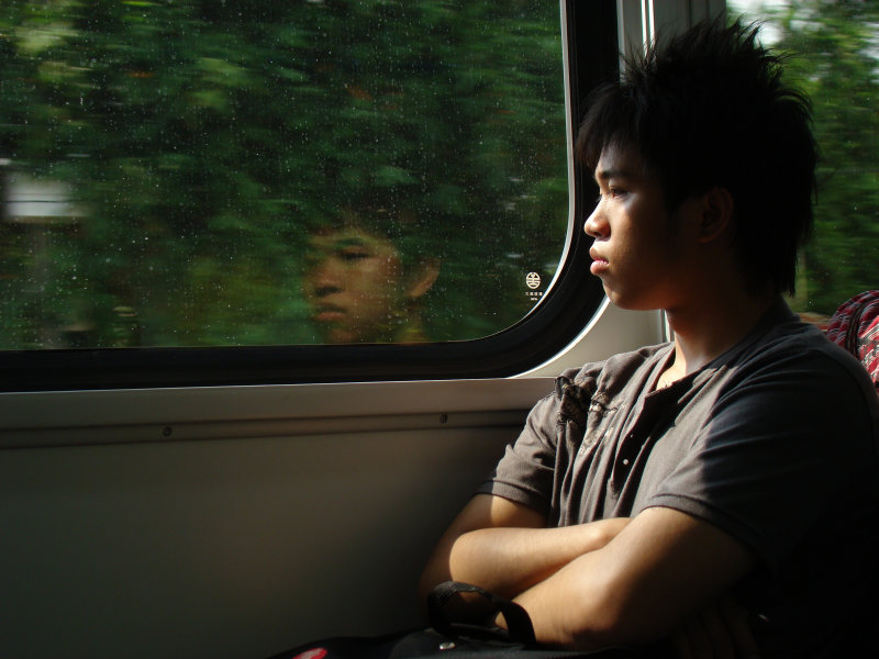 台灣鐵路旅遊攝影700型阿福電車旅客攝影照片67
