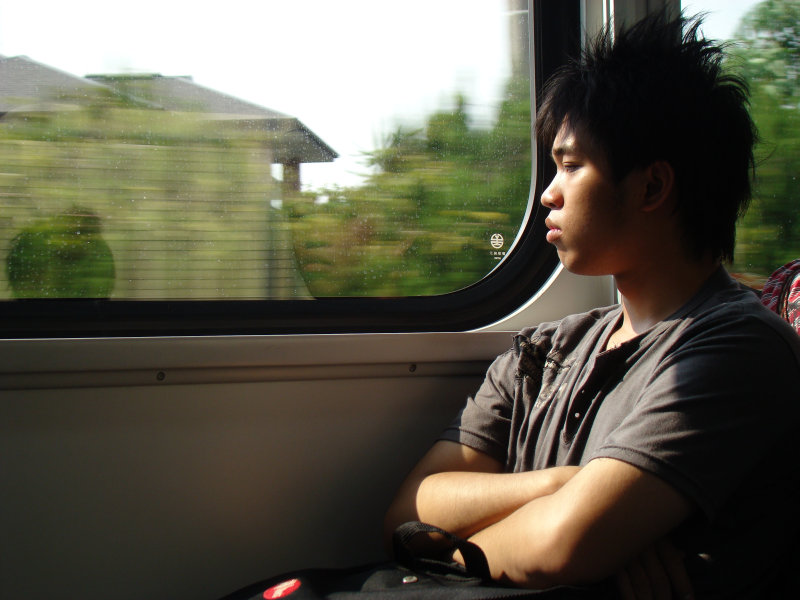 台灣鐵路旅遊攝影700型阿福電車旅客攝影照片69