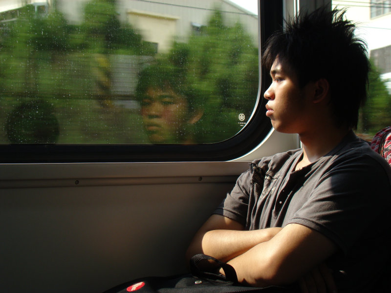 台灣鐵路旅遊攝影700型阿福電車旅客攝影照片72