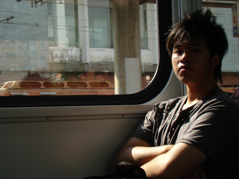 台灣鐵路旅遊攝影700型阿福電車旅客攝影照片76