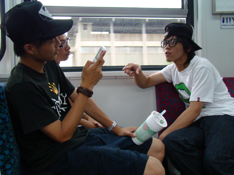 台灣鐵路旅遊攝影700型阿福電車旅客攝影照片79