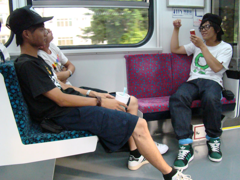 台灣鐵路旅遊攝影700型阿福電車旅客攝影照片80