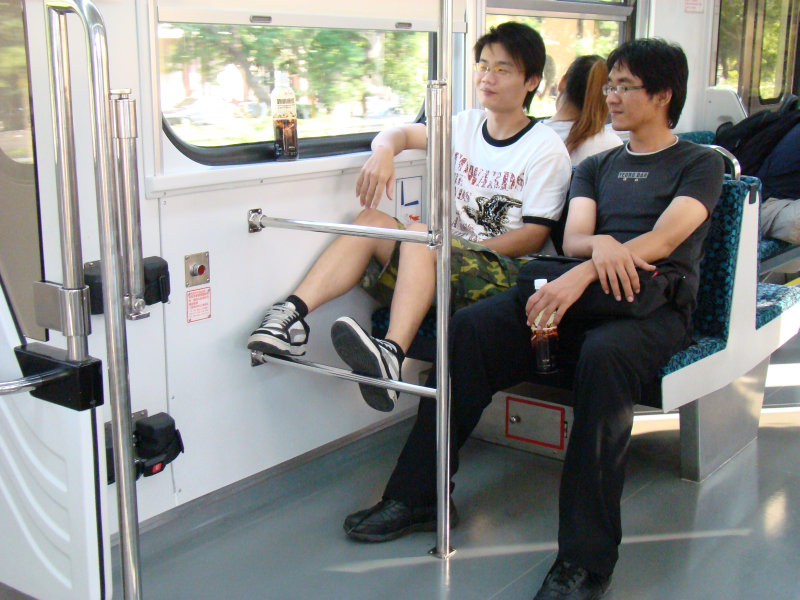 台灣鐵路旅遊攝影700型阿福電車旅客攝影照片84