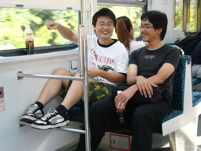 台灣鐵路旅遊攝影700型阿福電車旅客攝影照片86