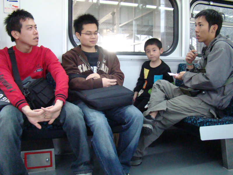 台灣鐵路旅遊攝影700型阿福電車旅客攝影照片106