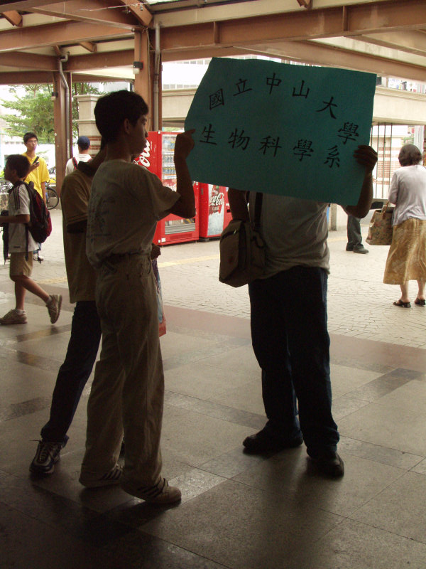 台灣鐵路旅遊攝影台中火車站大學迎新2003年暑假攝影照片3