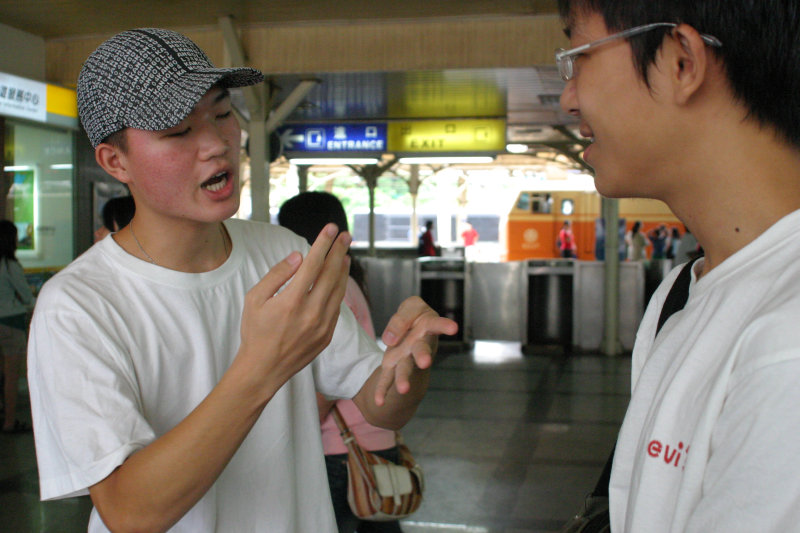 台灣鐵路旅遊攝影台中火車站大學迎新2005攝影照片28