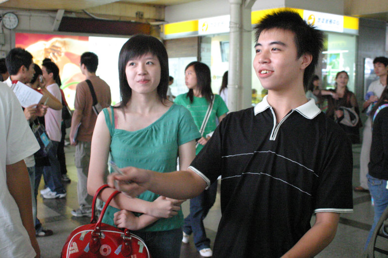 台灣鐵路旅遊攝影台中火車站大學迎新2005攝影照片33