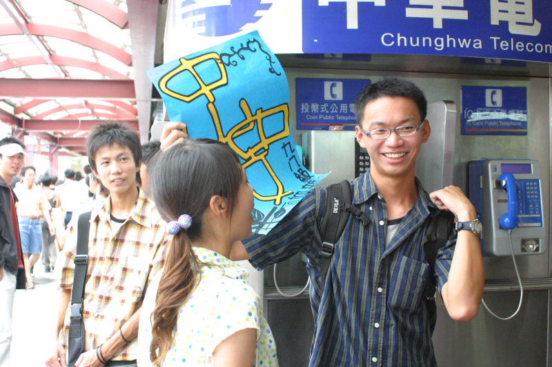 台灣鐵路旅遊攝影台中火車站大學迎新2005攝影照片48