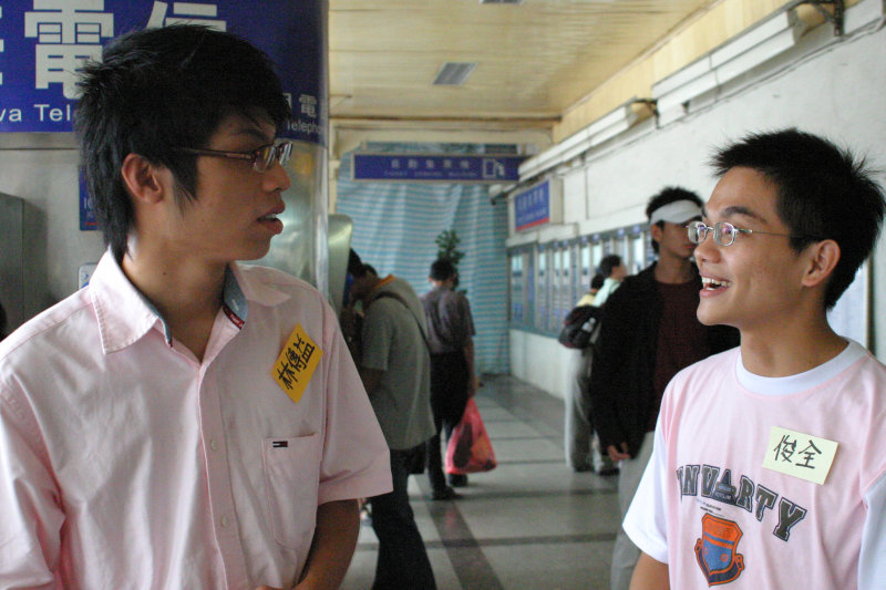 台灣鐵路旅遊攝影台中火車站大學迎新2005攝影照片50