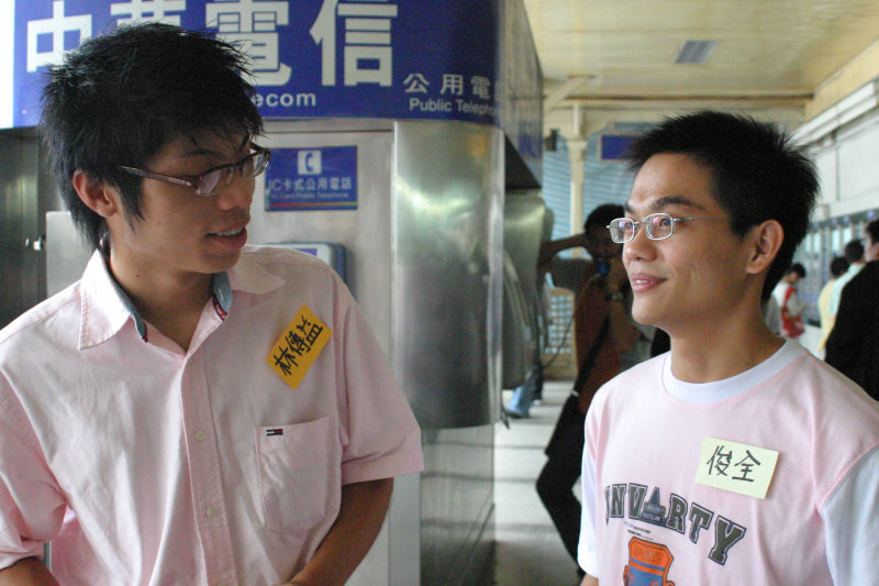 台灣鐵路旅遊攝影台中火車站大學迎新2005攝影照片51