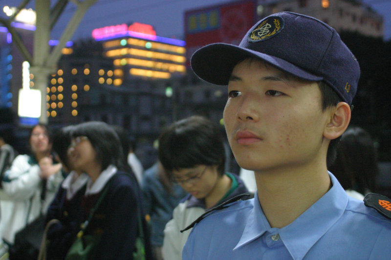 台灣鐵路旅遊攝影台中火車站高中儀隊表演台中一中攝影照片39