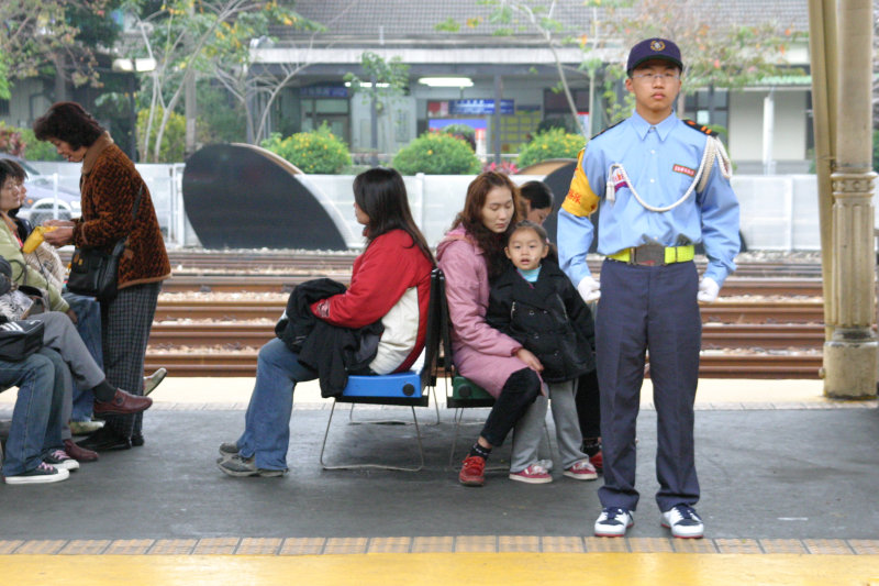 台灣鐵路旅遊攝影台中火車站高中儀隊表演台中一中攝影照片42
