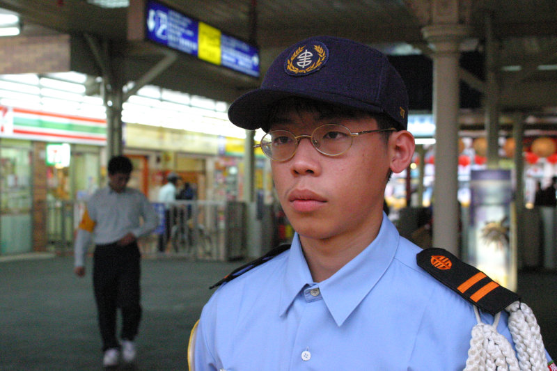 台灣鐵路旅遊攝影台中火車站高中儀隊表演台中一中攝影照片44