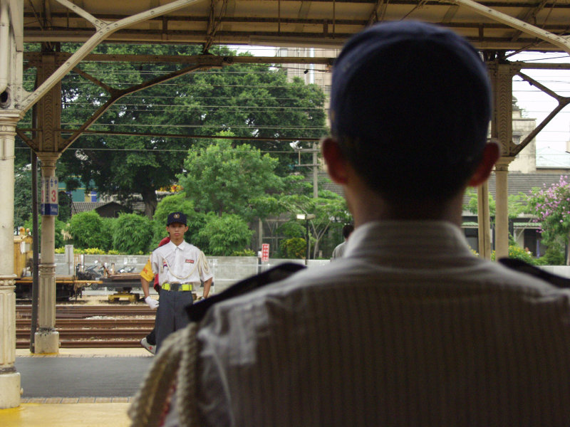 台灣鐵路旅遊攝影台中火車站高中儀隊表演台中一中攝影照片55