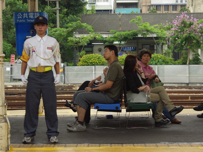 台灣鐵路旅遊攝影台中火車站高中儀隊表演台中一中攝影照片56