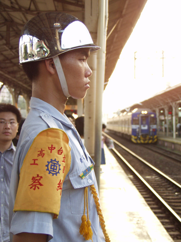 台灣鐵路旅遊攝影台中火車站高中儀隊表演台中高工攝影照片21