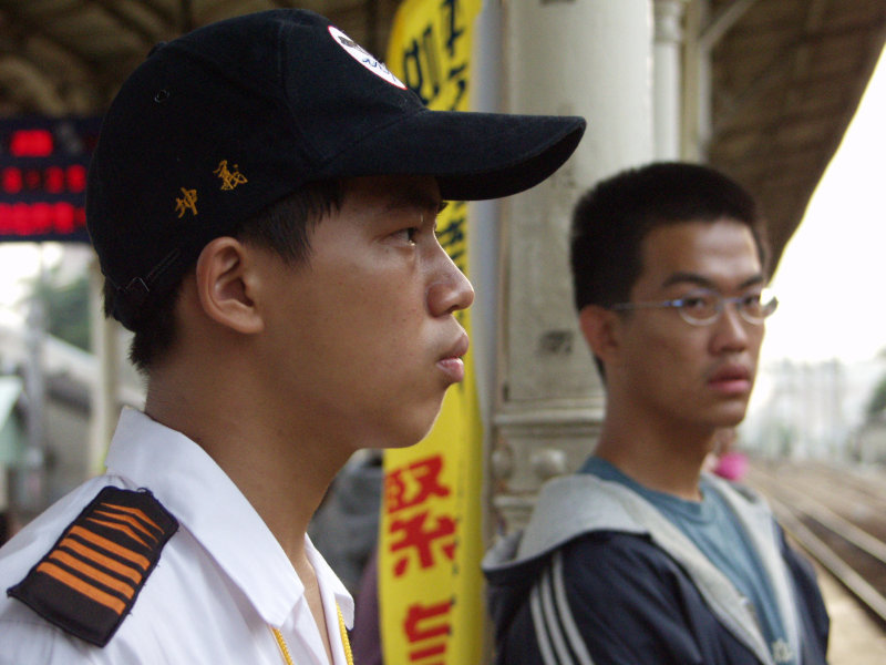 台灣鐵路旅遊攝影台中火車站高中儀隊表演台中高農攝影照片8
